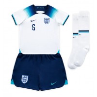 England John Stones #5 Fotballklær Hjemmedraktsett Barn VM 2022 Kortermet (+ korte bukser)